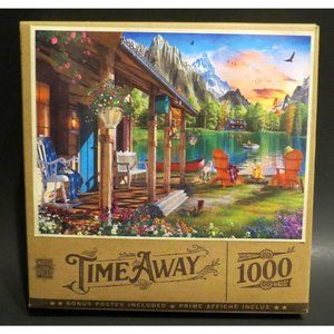 TIME AND AWAY 1000 pieces Jigsaw Puzzle Mountains Lake Relaxing #44